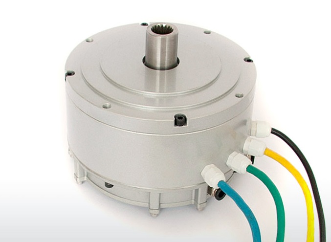 Электродвигатель GMR3000-24V (BLDC) с жидкостным охлаждением 3 кВт