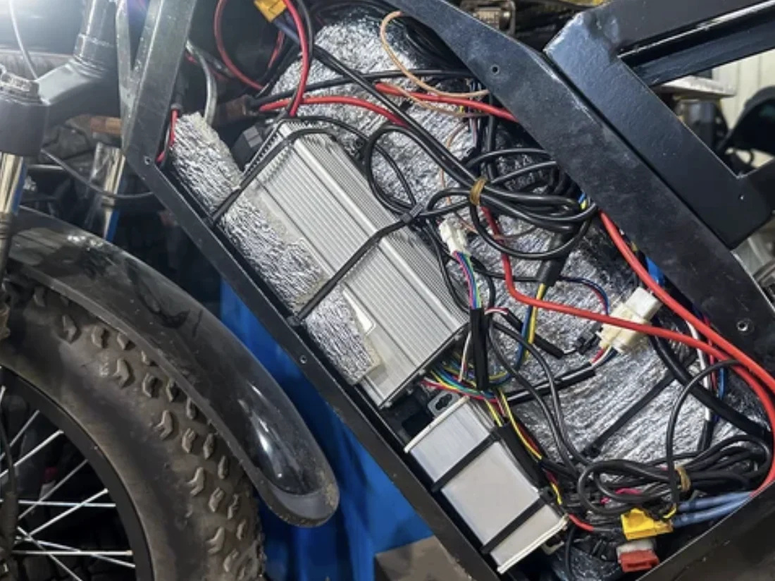 Компоненты для сборки электрического мотоцикла