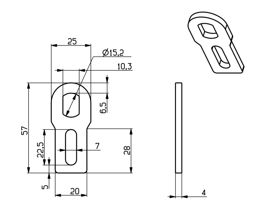 Усилитель дропаута продольный