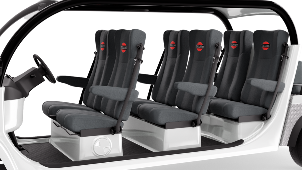 Электромобиль Elecar 5E-TIGARBO 6+2