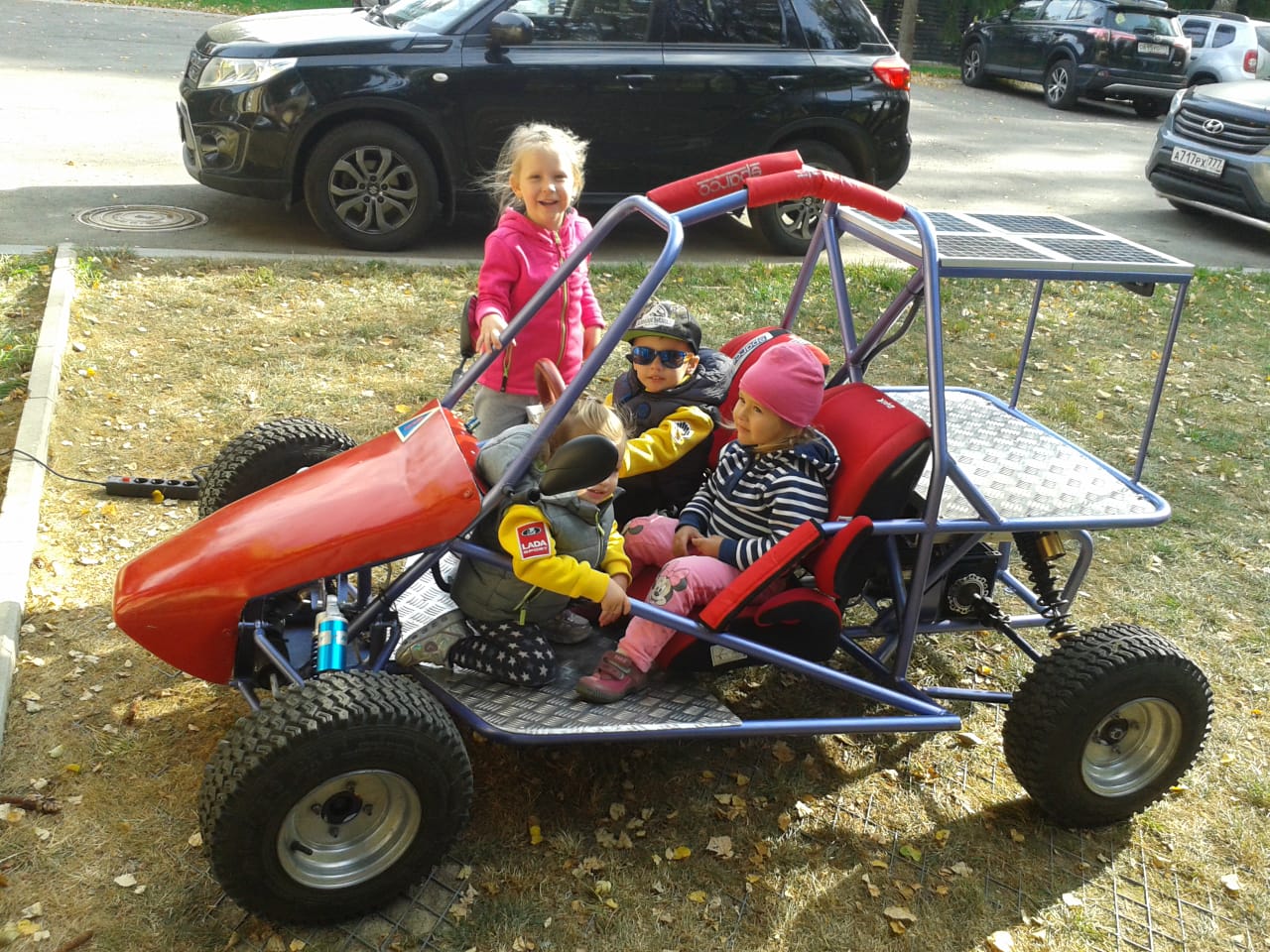 Детский электрический багги VR-1500W