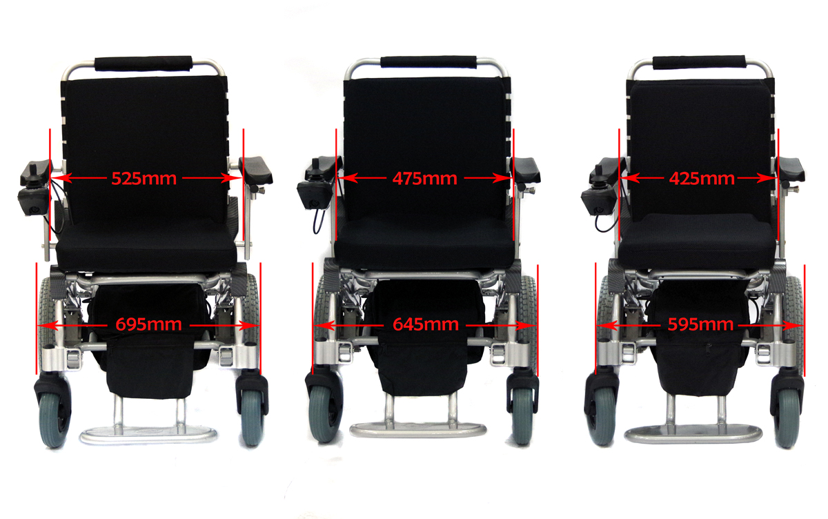 Быстроскладываемая электрическая инвалидная коляска E-Throne ET-12F22