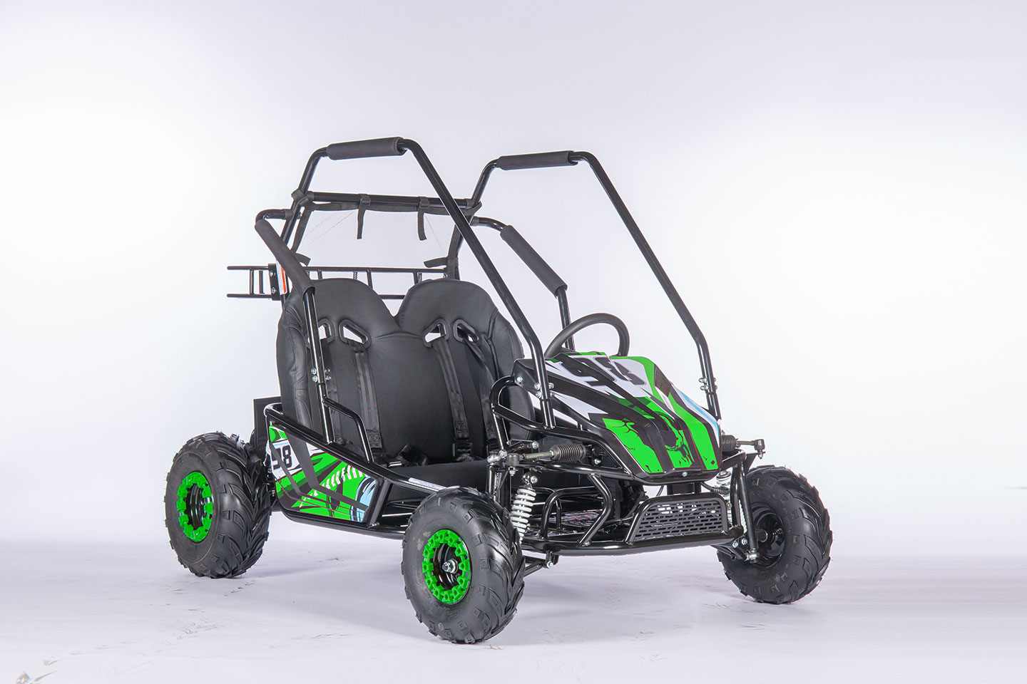 Подростковый двухместный электрический багги RAPID