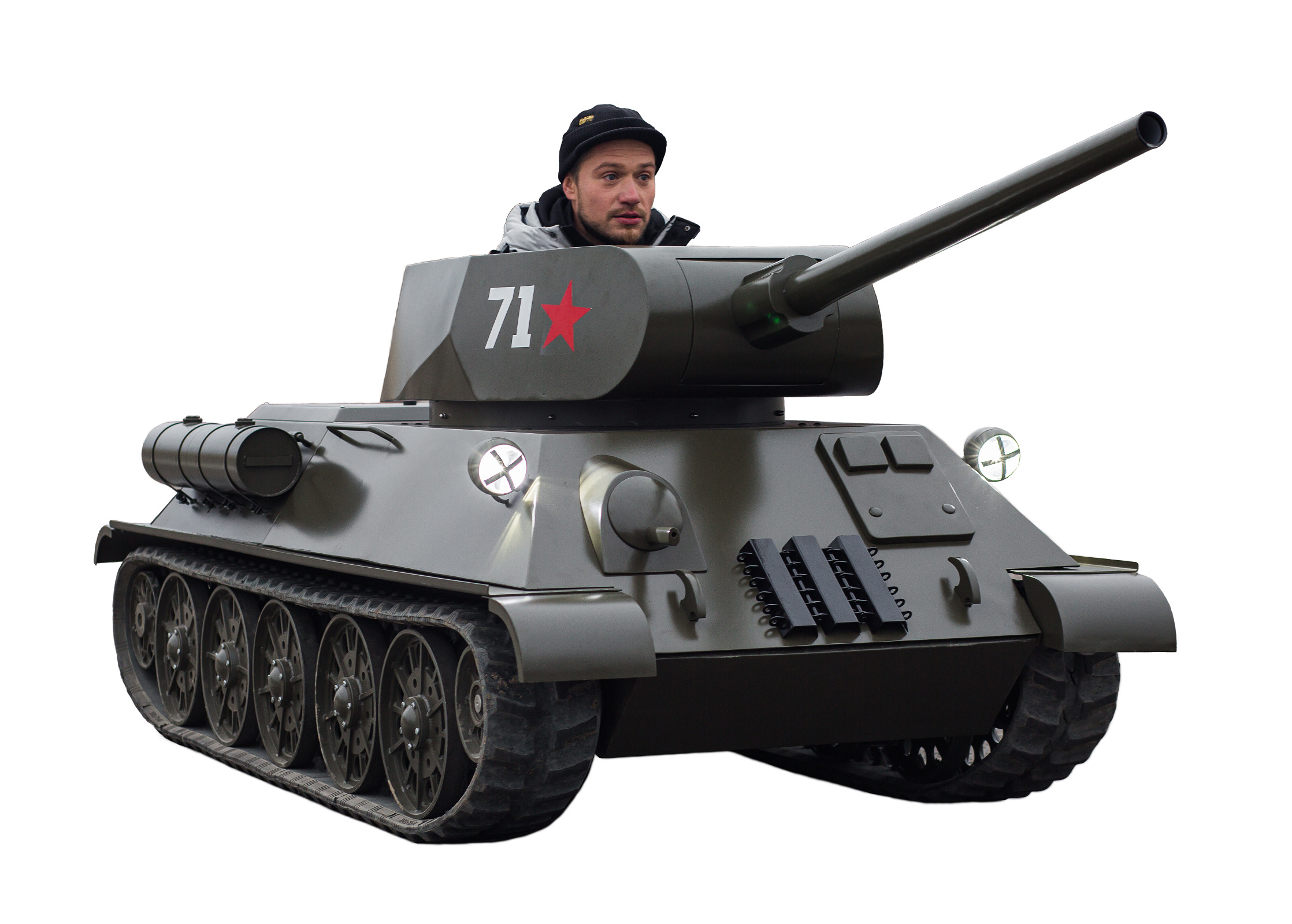 Купить Электрический мини-танк Т-34: цена, продажа в Москве и МО. Доставка  по России