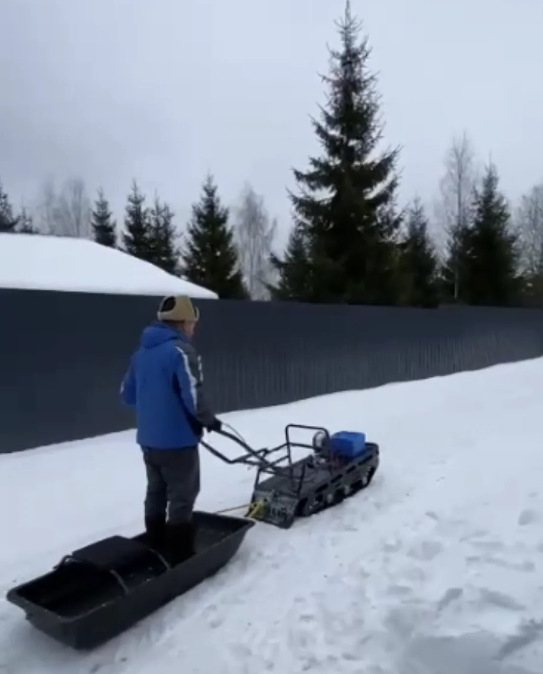 BLDC мотор для мотособаки