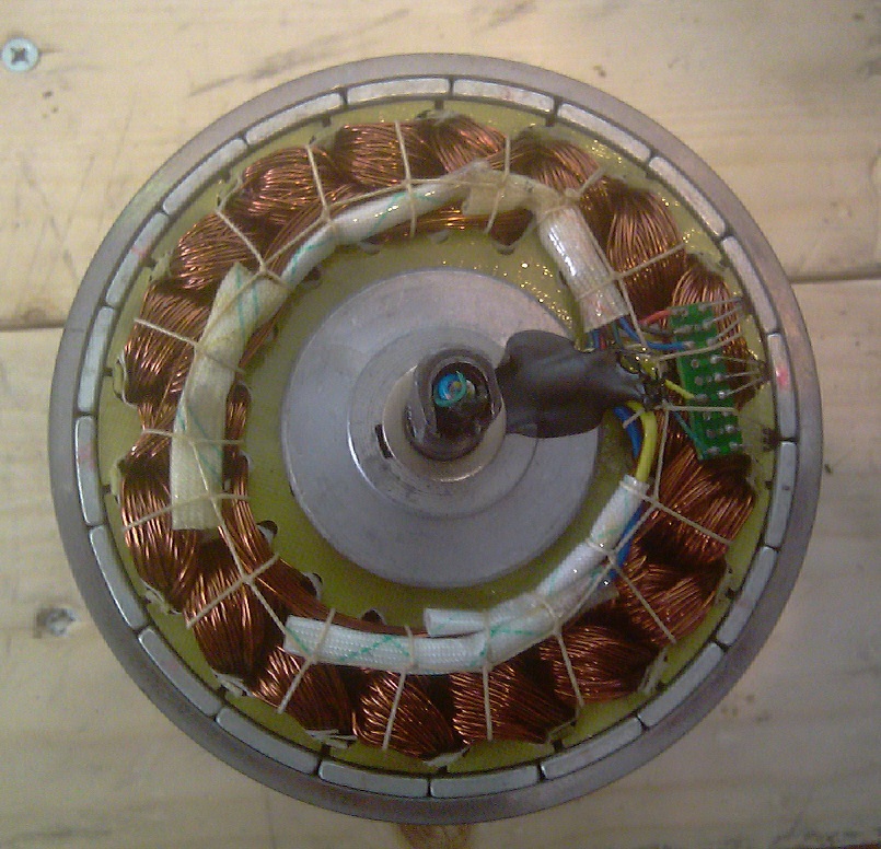 Обмотка редукторного двигателя