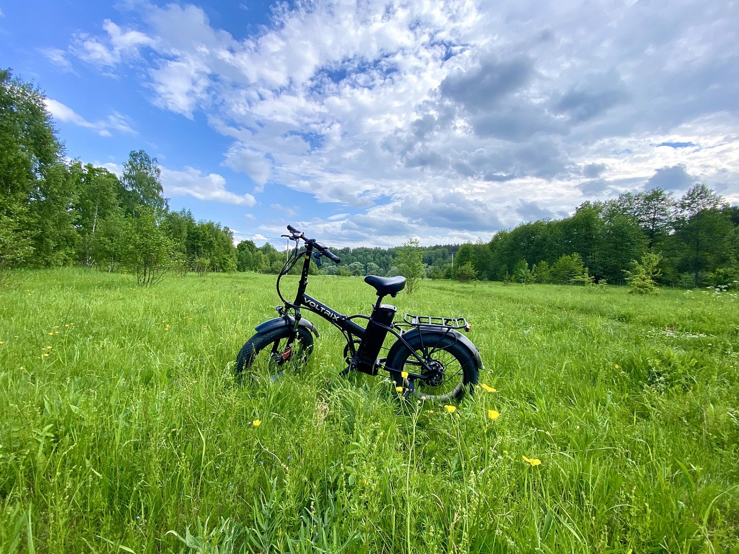 Складной электрический фэтбайк 500W Voltrix T1000