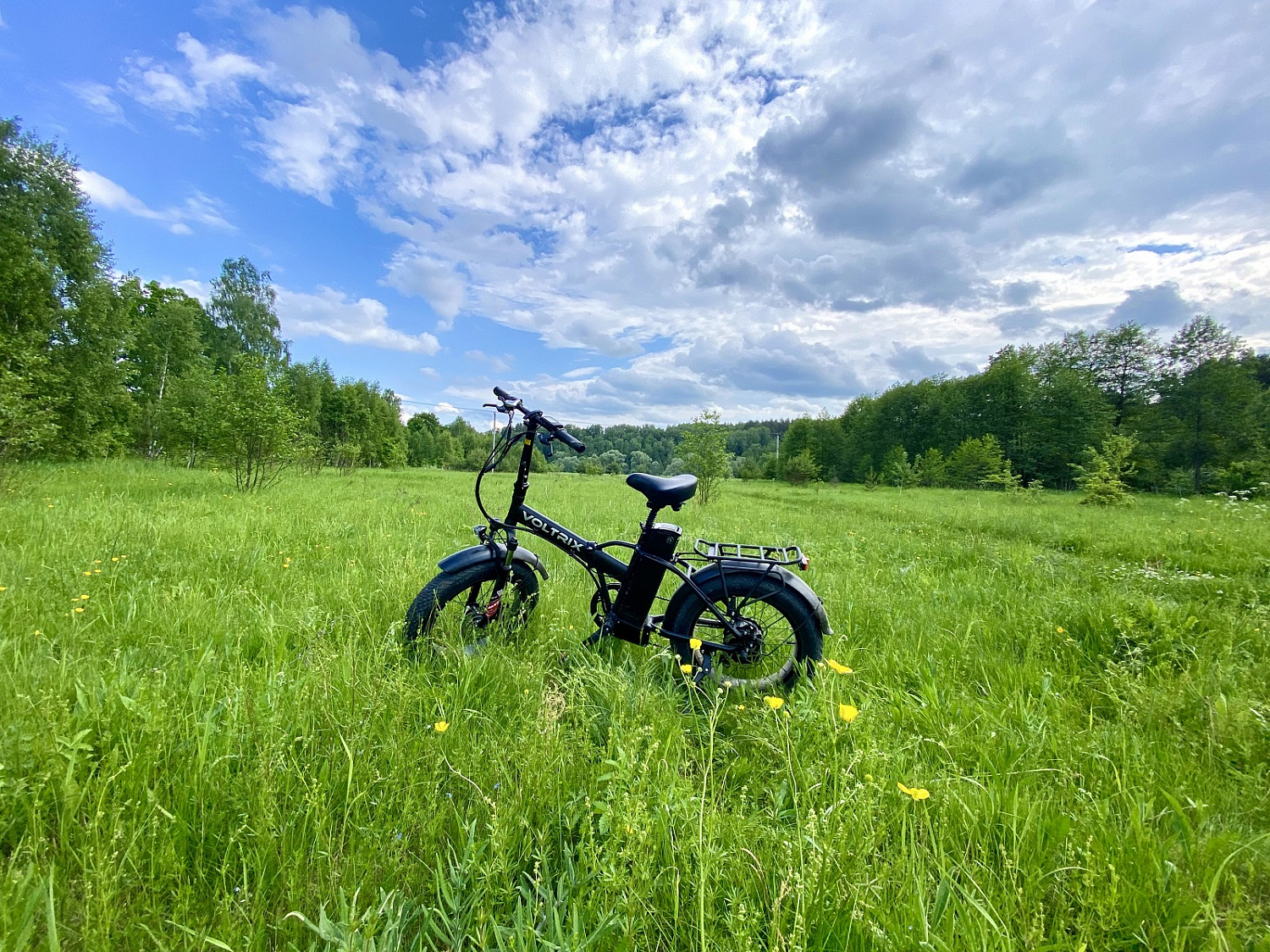 Складной электрический фэтбайк 500W Voltrix T1000