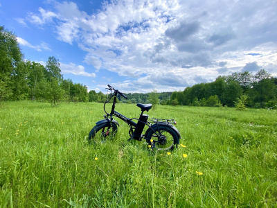 Складной электрический фэтбайк 500W Voltrix T1000