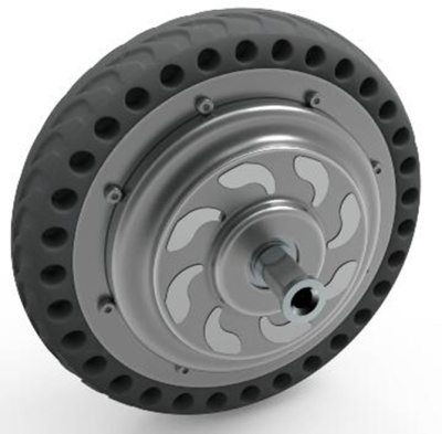 Мотор колесо для робота RDW08, 8"