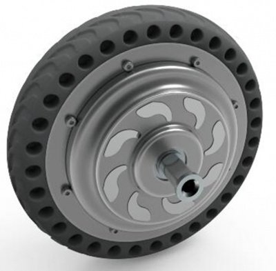 Мотор колесо для робота RDW08, 8"