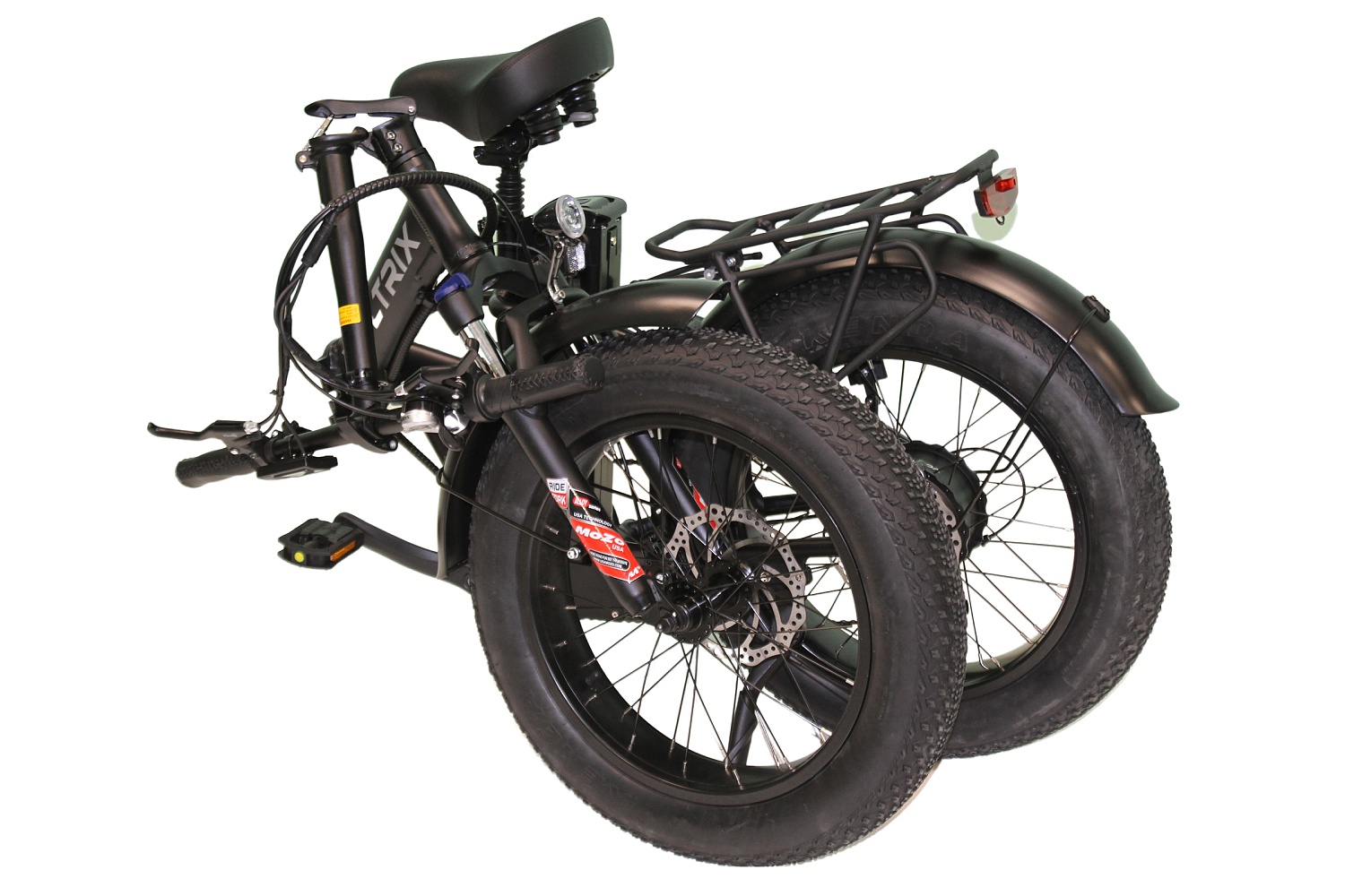 Складной электрический фэтбайк 500W Voltrix T1000