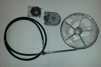 Штурвал из нержавеющей стали для катера