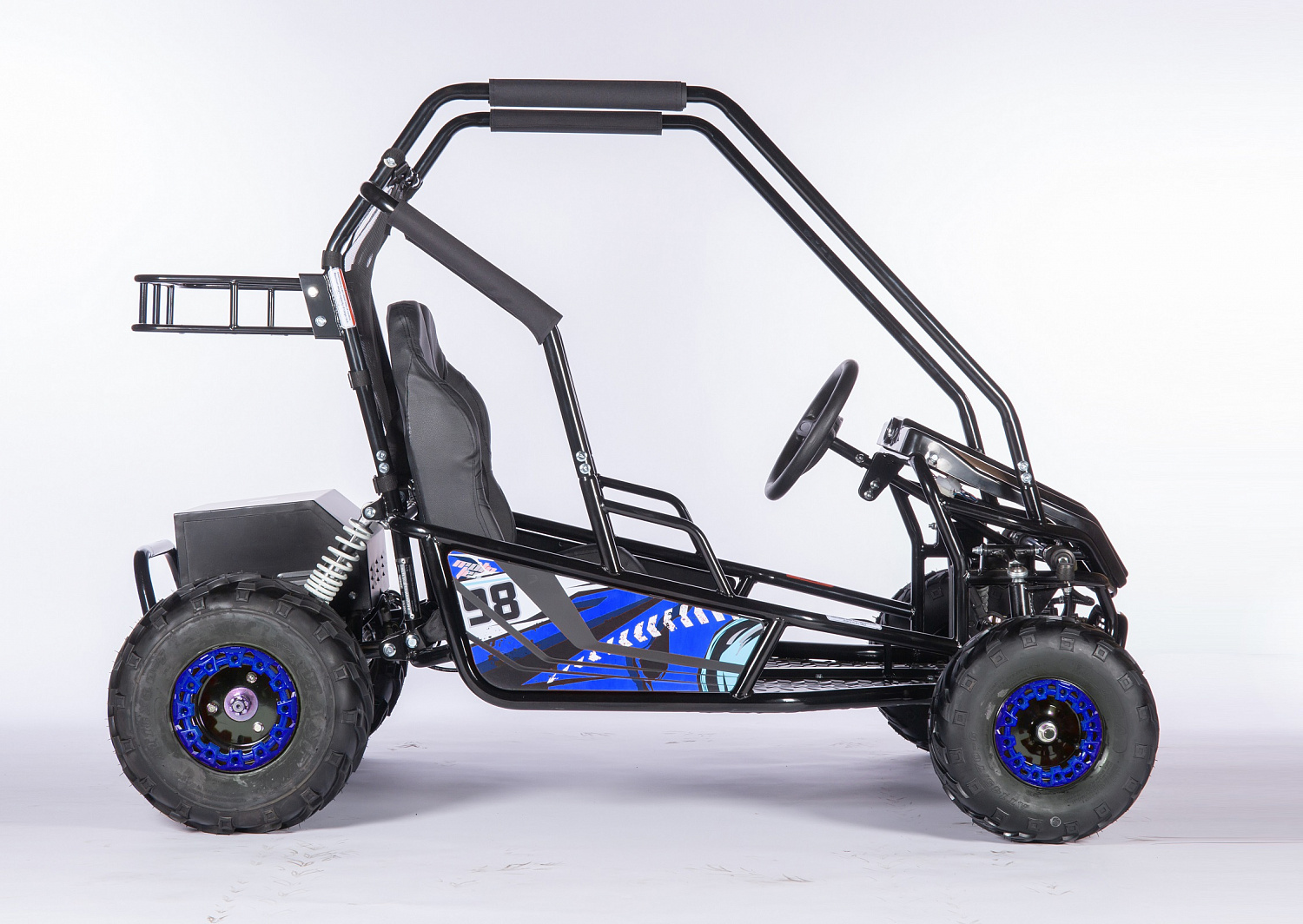 Подростковый двухместный электрический багги RAPID