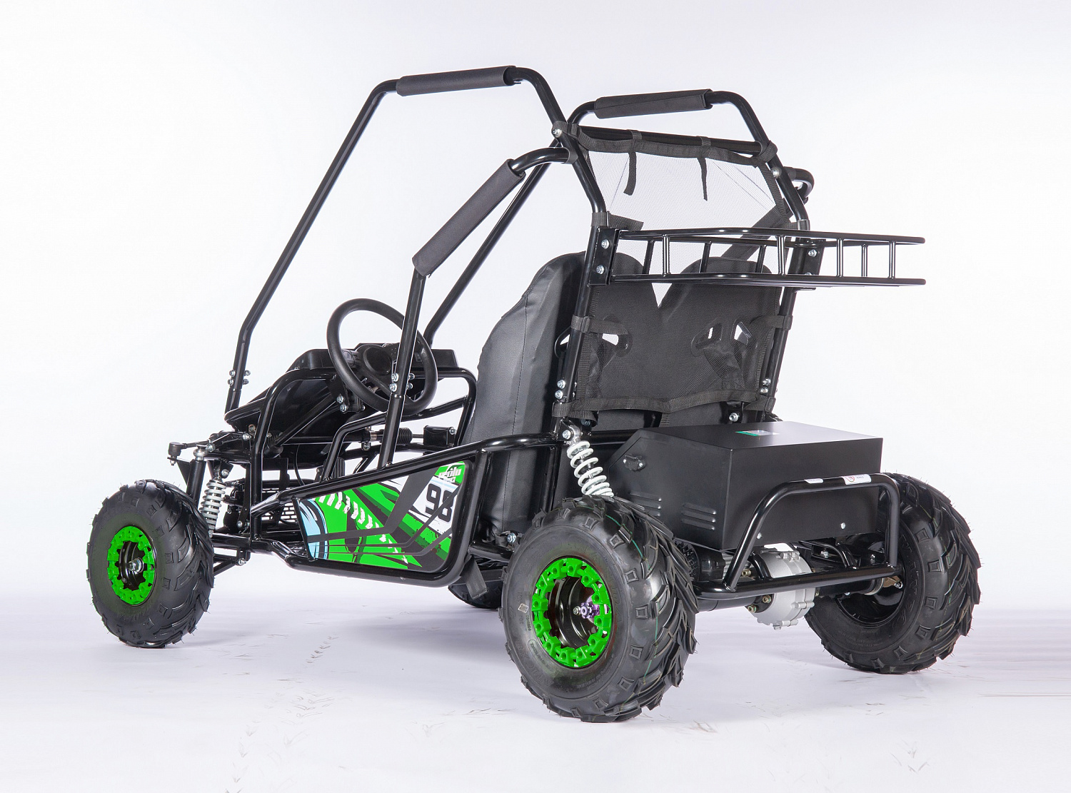 Подростковый двухместный электрический багги RAPID