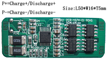 BMS LiFePO4 4S (12В-5A)-L