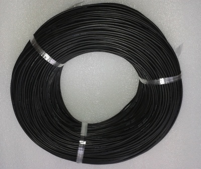 Силиконовый кабель 20 AWG (чёрный), бухта 400м