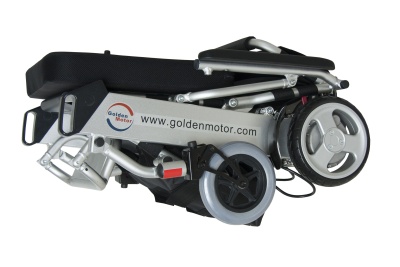 Быстроскладываемая электрическая инвалидная коляска