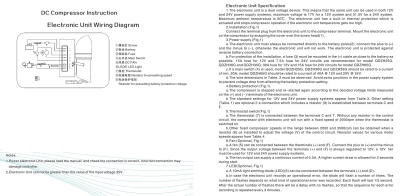 Холодильный компрессор 30G (87Вт, 12В-24В)