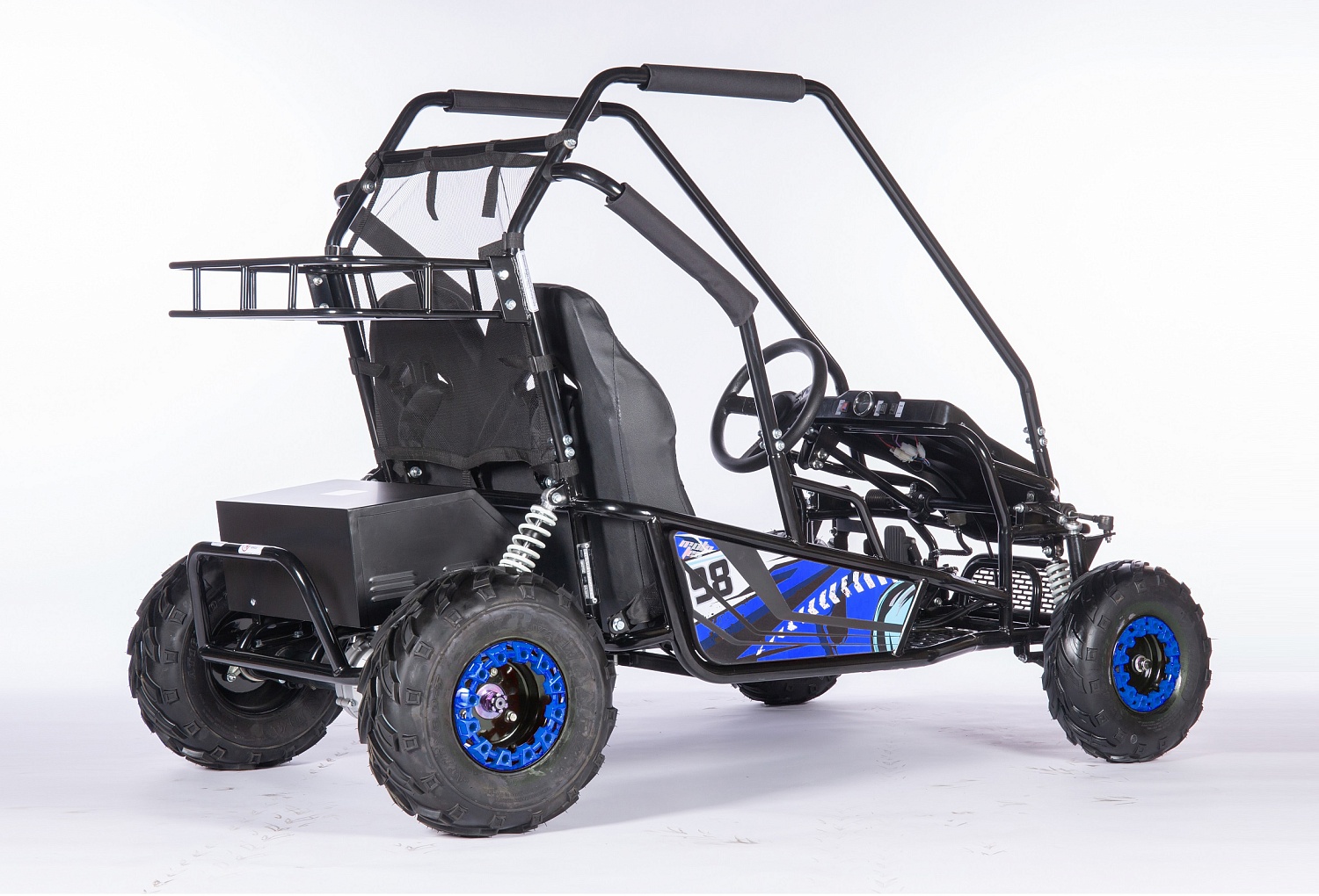 Подростковый двухместный электрический багги RAPID