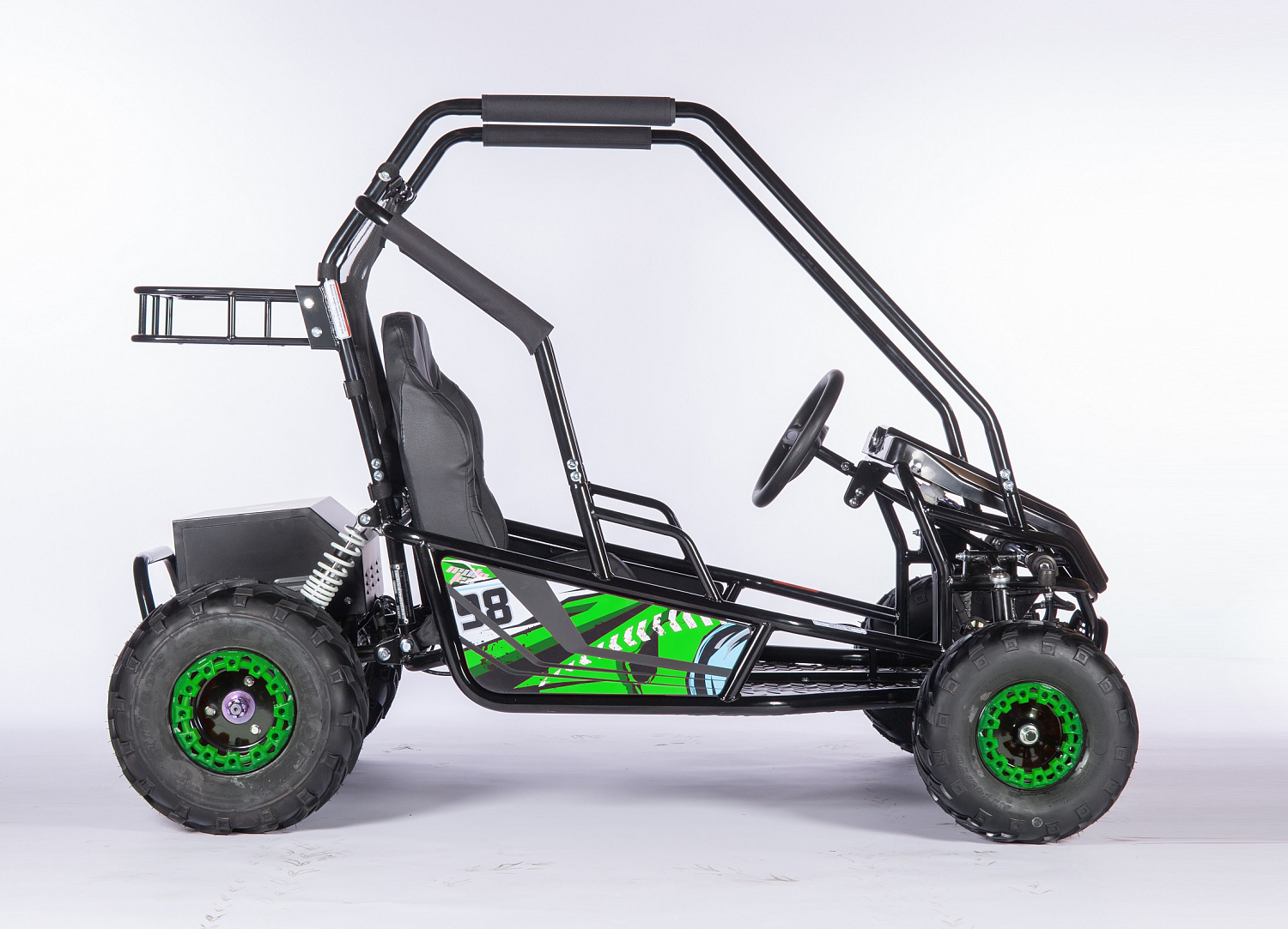 Подростковый двухместный электрический багги RAPID