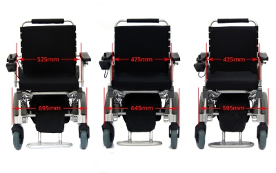 Быстроскладываемая электрическая инвалидная коляска E-Throne ET-12F22