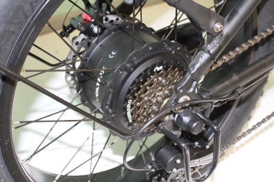 Складной электрический фэтбайк 500W Voltrix T1000