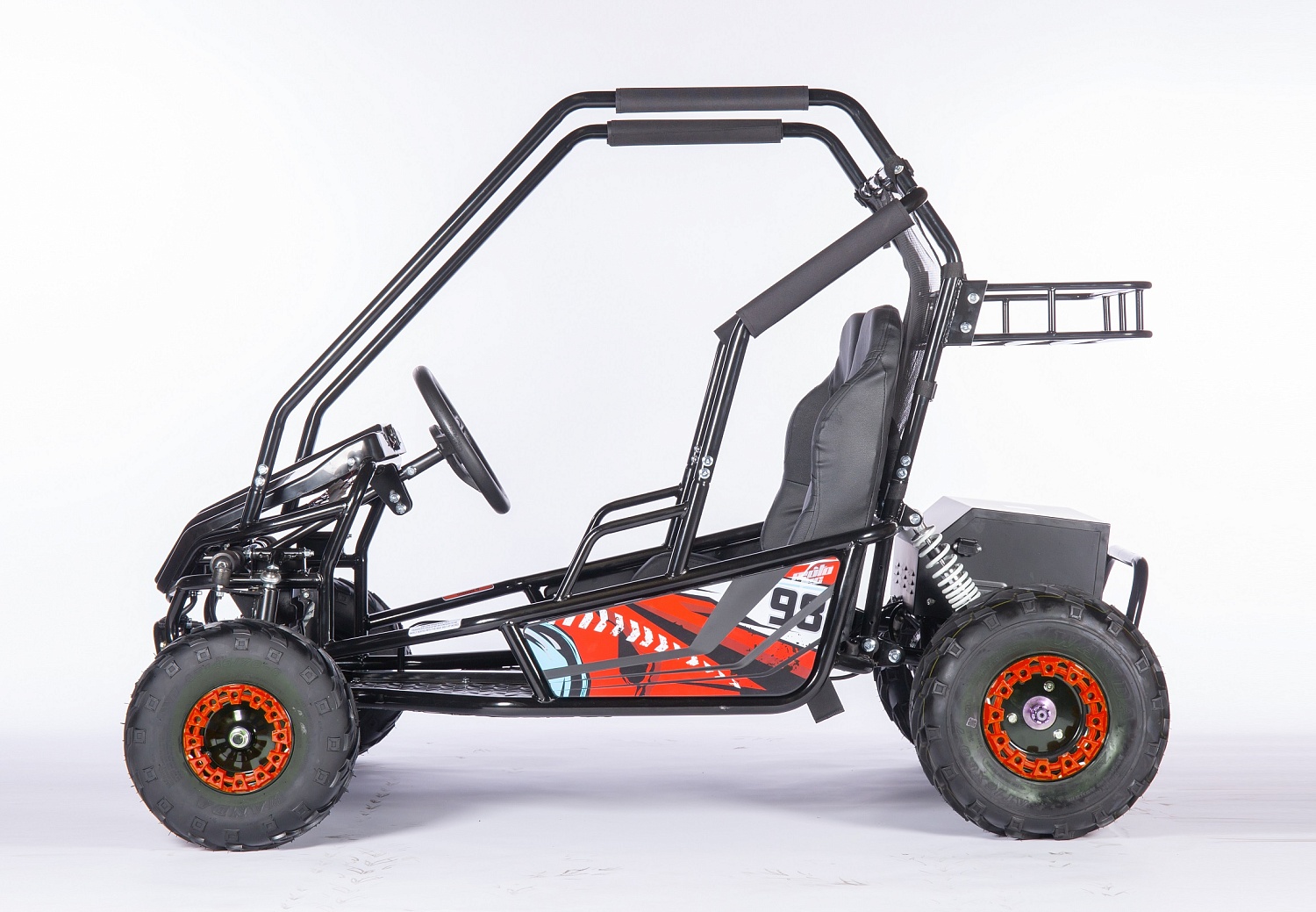 Подростковый двухместный электрический багги RAPID