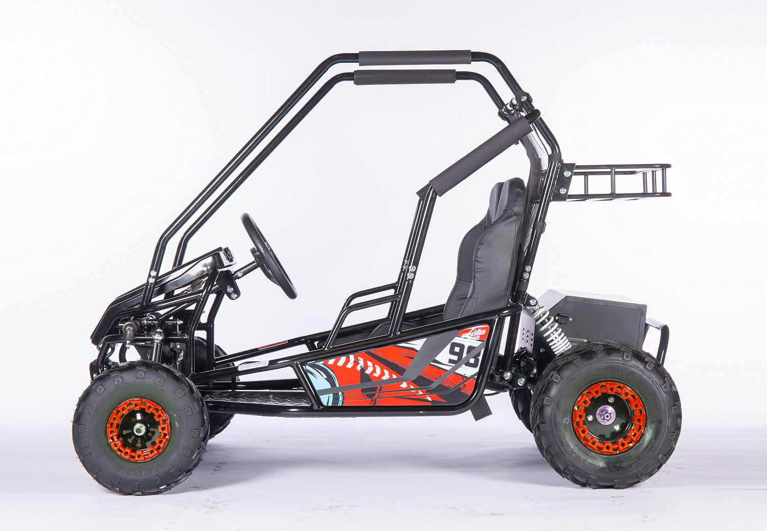 Подростковый двухместный электрический багги RAPID