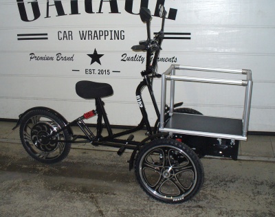 Грузовой электровелосипед-трицикл 1500Вт