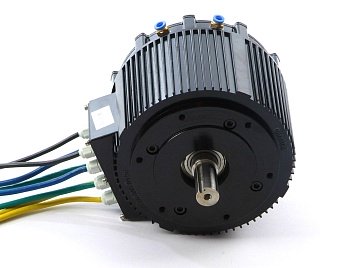 Электродвигатель HPM-10KW (BLDC) с жидкостным охлаждением 10кВт