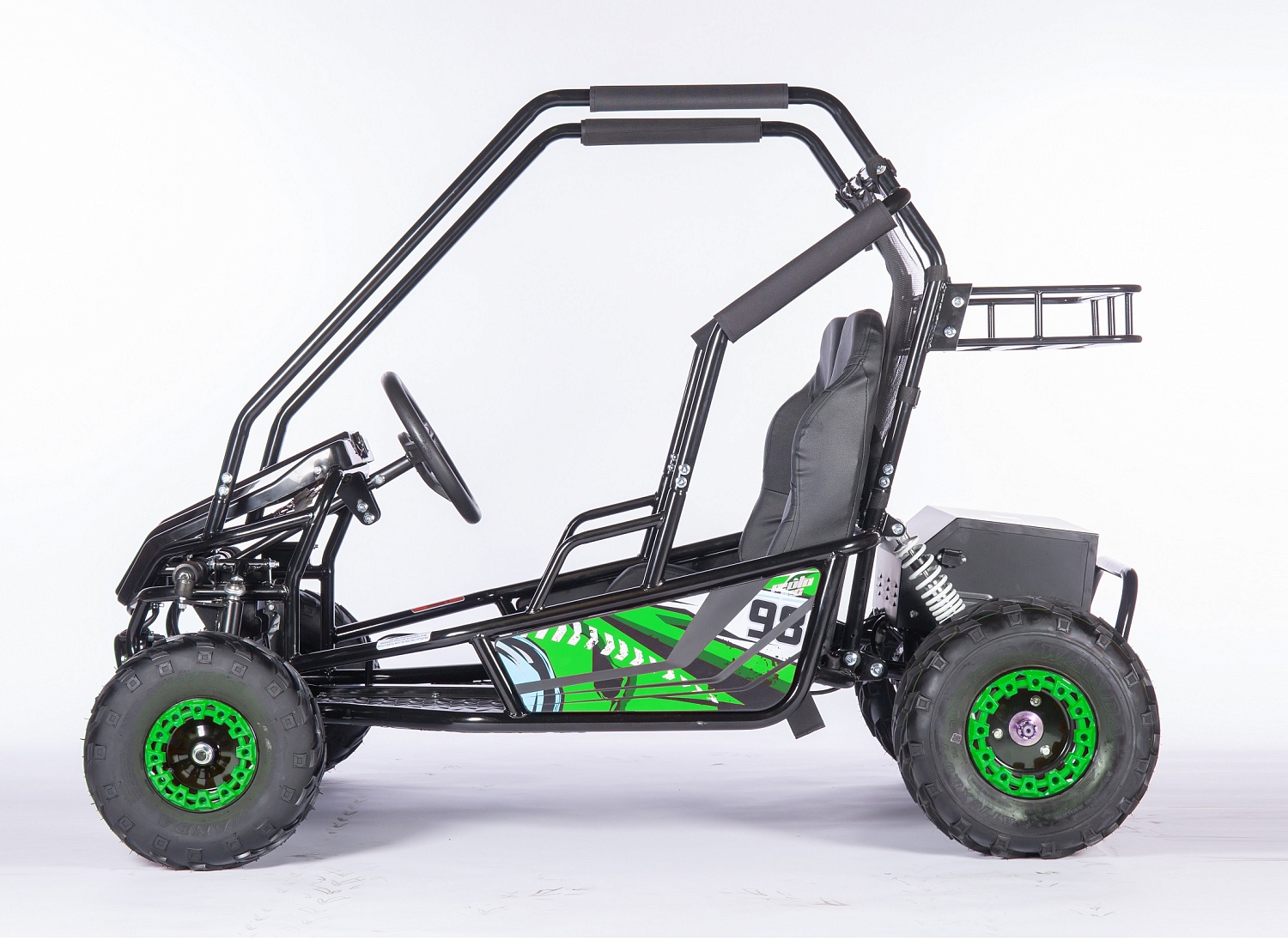 Подростковый двухместный электрический багги RAPID