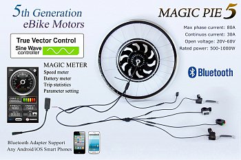 Комплект мотор-колесо Magic Pie-5, 27.5" (передний)