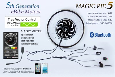 Комплект мотор-колесо Magic Pie-5, 27.5" (передний)