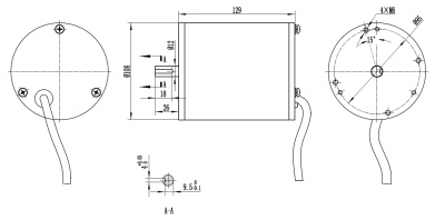 Электродвигатель BLDC-108, 1500Вт