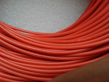 Силиконовый кабель 18 AWG (красный)