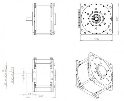 Электрокомплект 20кВт (до 72ЛС в пике)