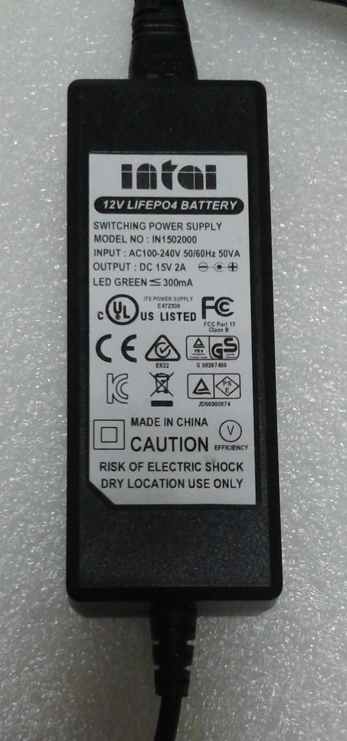 Зарядное устройство на 12В для LiFePO4 на 2А