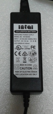 Зарядное устройство на 12В для LiFePO4 на 2А