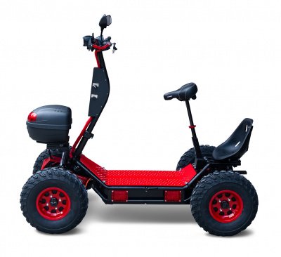 Электроскутер "АНТИЛОПА" Long (красный)